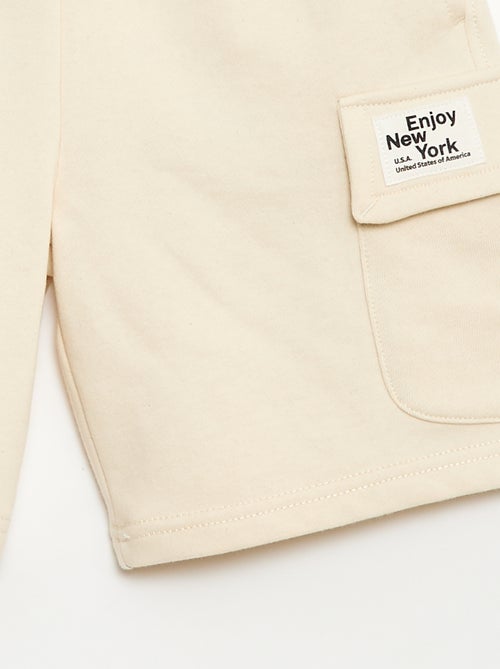 Short in felpa multitasche - Kiabi