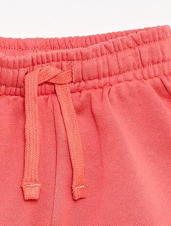 Short in felpa non garzata