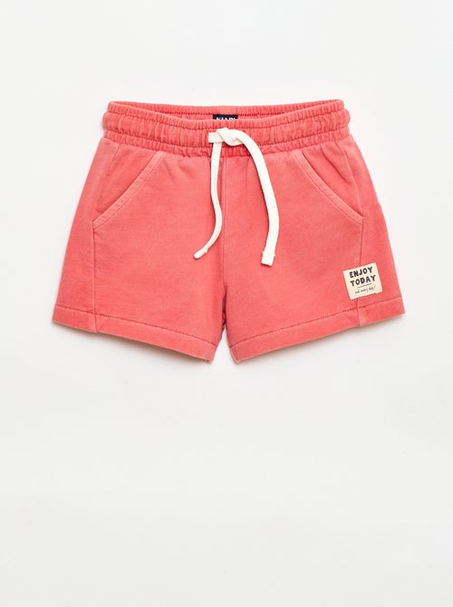 Short in felpa non garzata - Kiabi