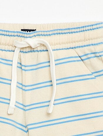 Short in felpa non garzata