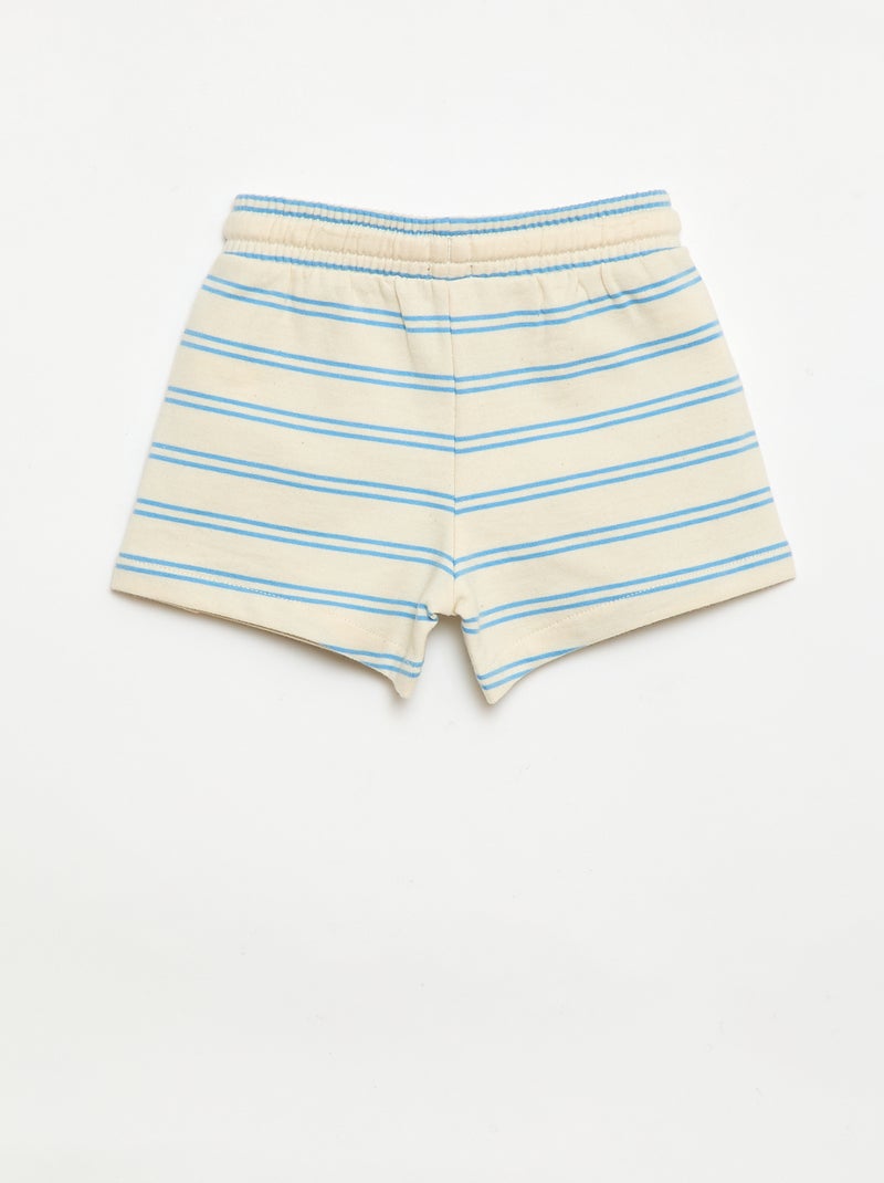 Short in felpa non garzata Bianco - Kiabi