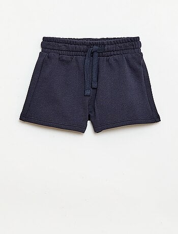 Short in felpa non garzata