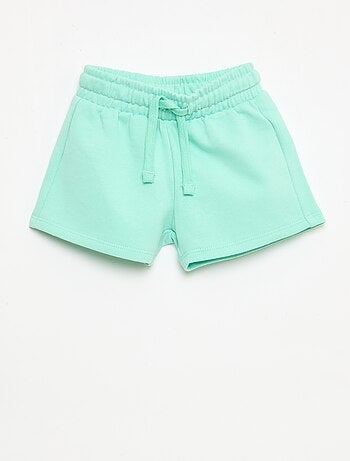 Short in felpa non garzata