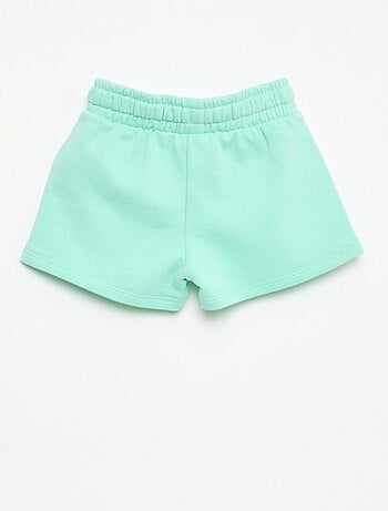 Short in felpa non garzata
