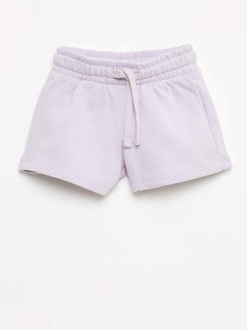 Short in felpa non garzata - Kiabi