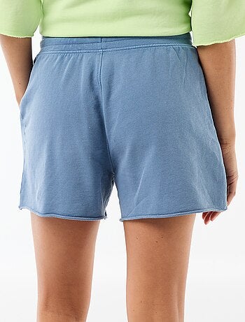 Short in French Terry tinta unita