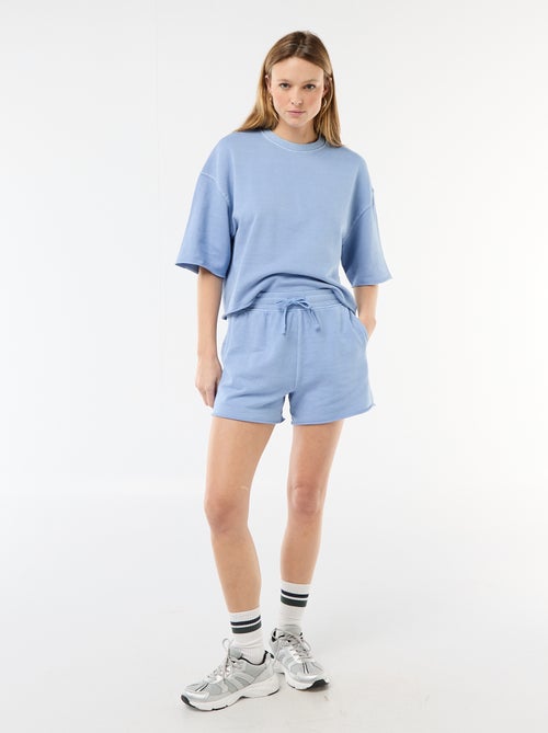 Short in French Terry tinta unita - Kiabi