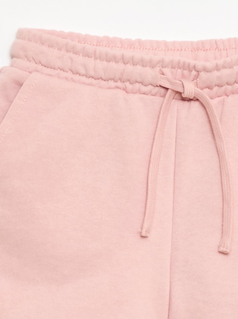 Short in french terry tinta unita Rosa - Kiabi
