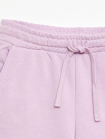 Short in french terry tinta unita