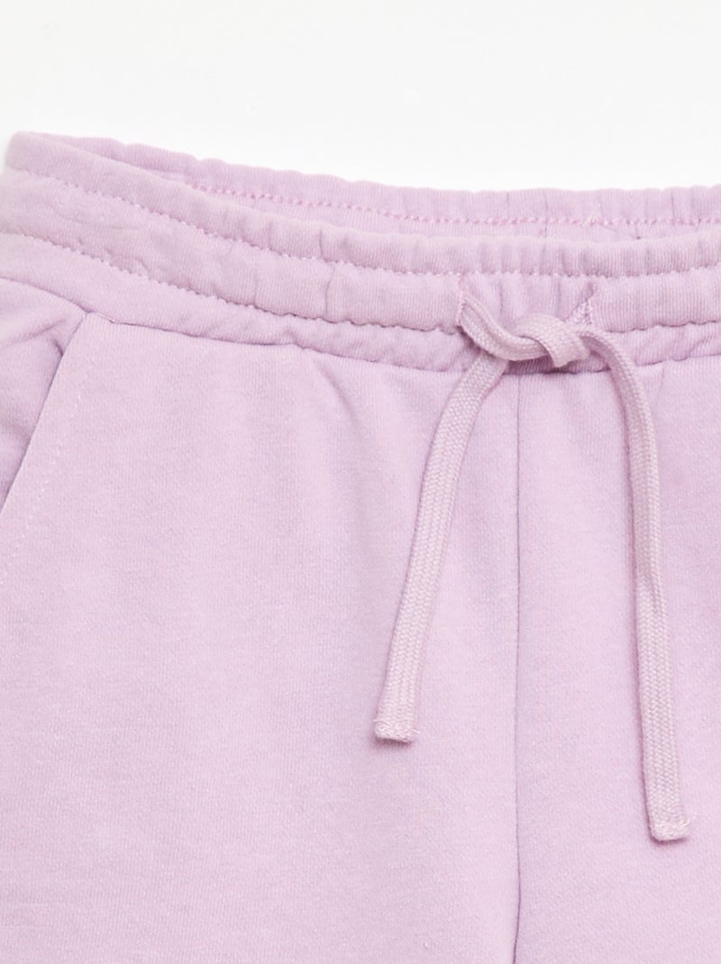 Short in french terry tinta unita Viola - Kiabi