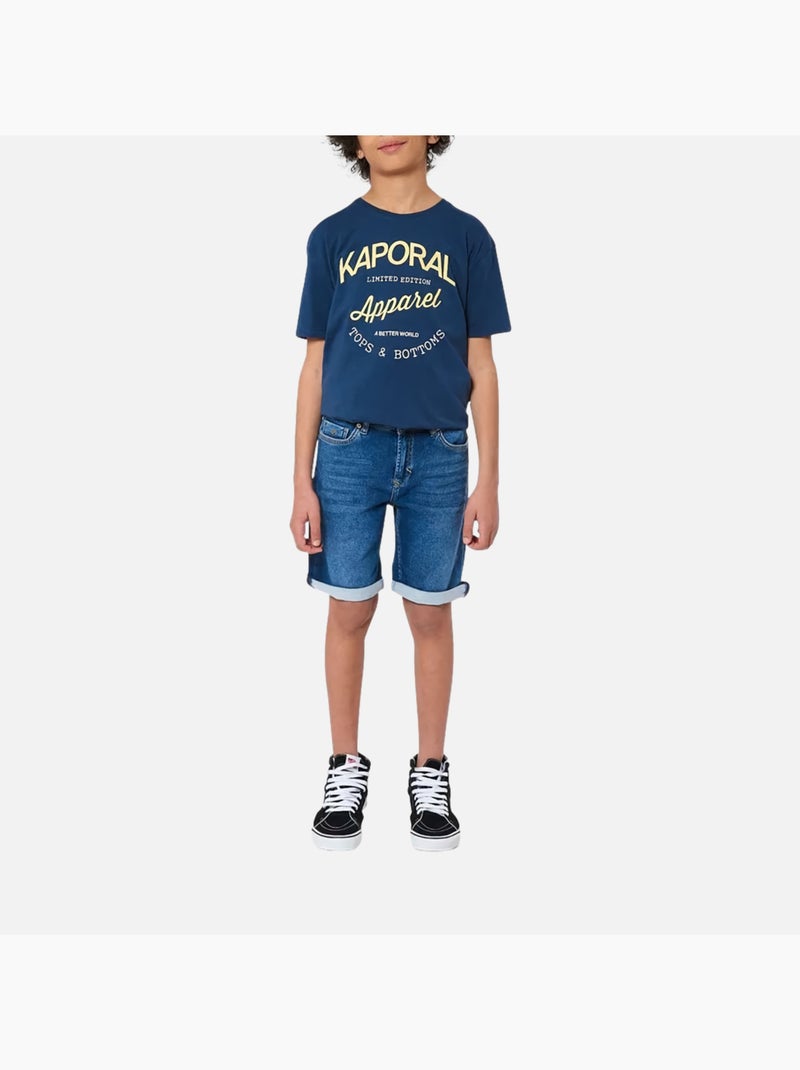 Short in Jeans da Ragazzo Kaporal Blu denim - Kiabi