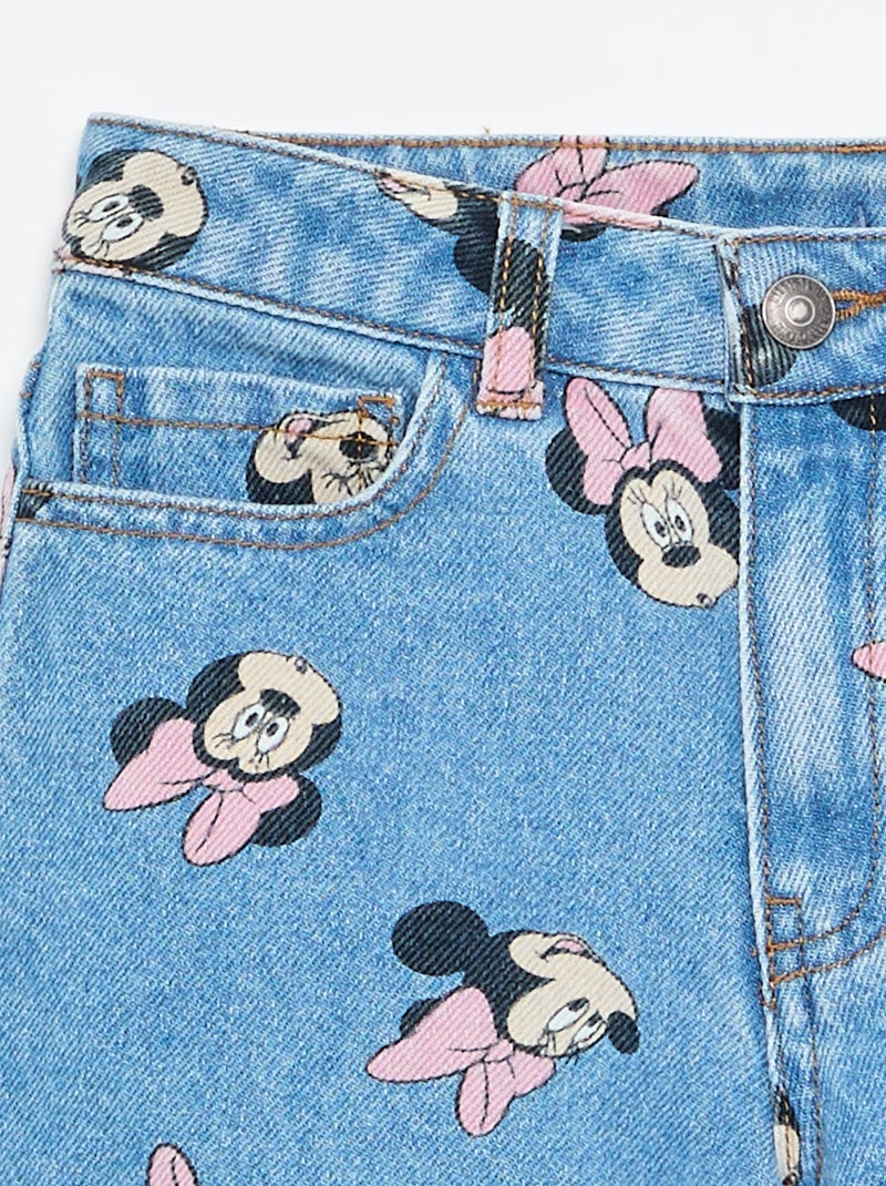 Short in jeans 'Minnie' 'Disney' Blu - Kiabi