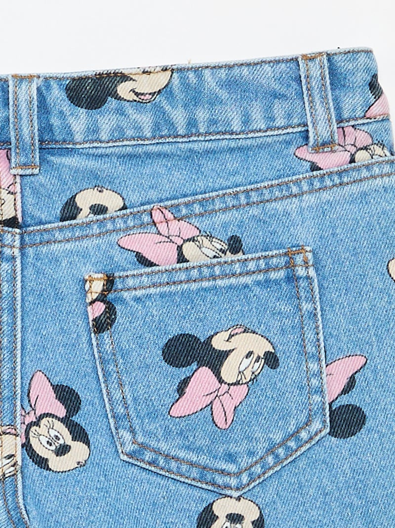 Short in jeans 'Minnie' 'Disney' Blu - Kiabi