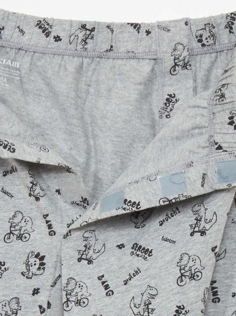 Short in jersey - collezione facile da indossare GRIGIO - Kiabi