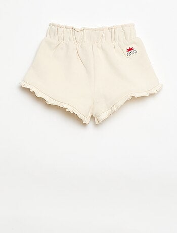 Short in jersey stampato