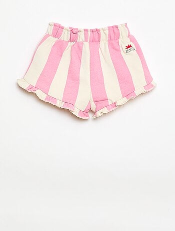 Short in jersey stampato