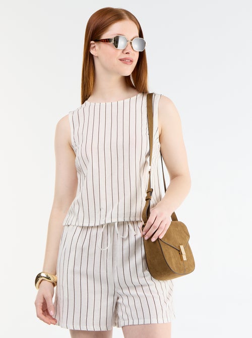 Short in lino misto - Kiabi