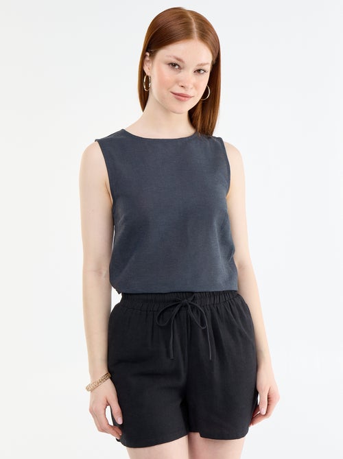 Short in lino misto - Kiabi