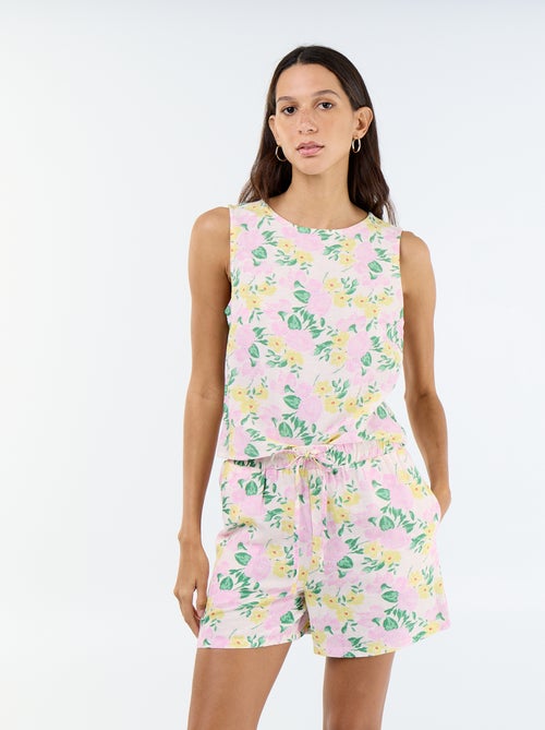 Short in lino misto - Kiabi