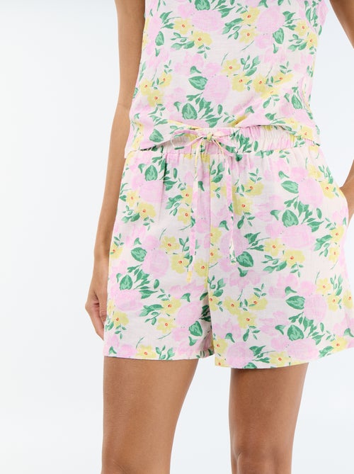 Short in lino misto - Kiabi