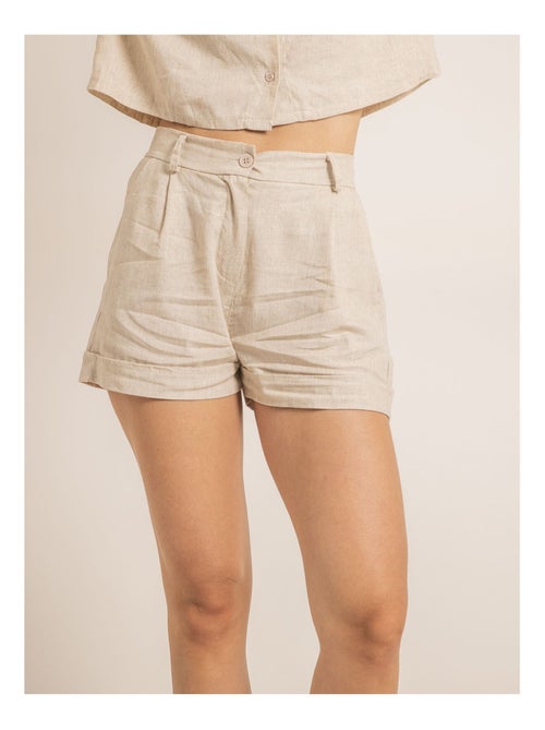 Short in lino XEPONA - Kiabi Short in lino XEPONA - Kiabi