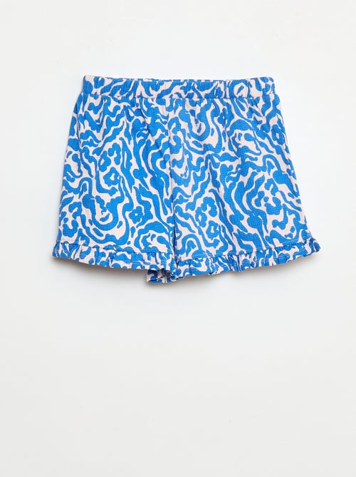 Short in maglia increspata - Kiabi