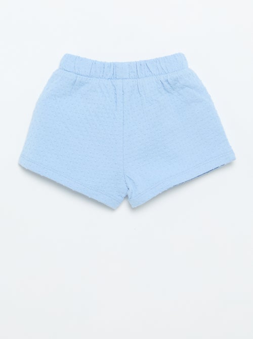 Short in maglia jacquard con fiocco - Kiabi