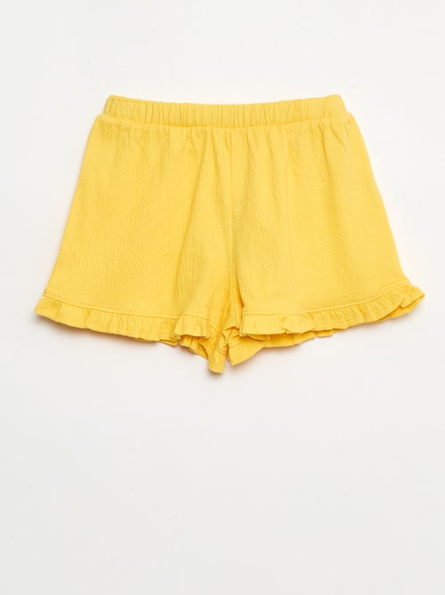 Short in maglia stropicciata - Kiabi