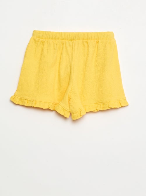 Short in maglia stropicciata - Kiabi