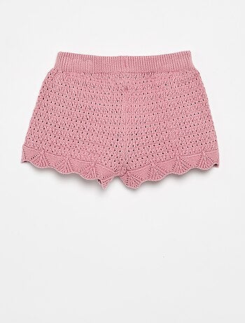 Short in maglia tinta unita
