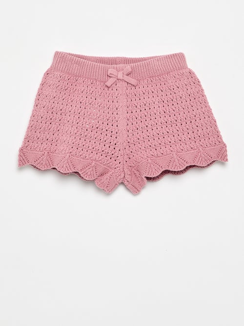 Short in maglia tinta unita - Kiabi Short in maglia tinta unita - Kiabi