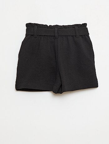 Short in milano con cintura