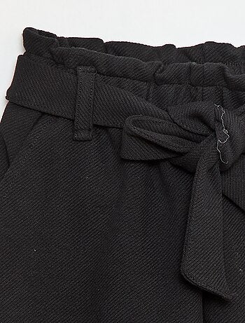Short in milano con cintura