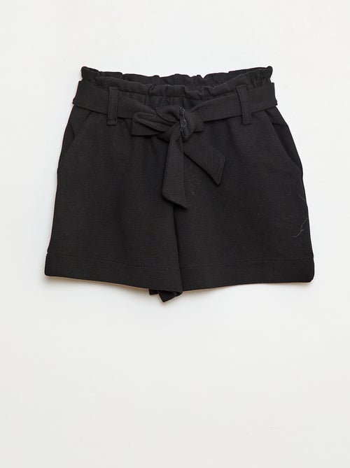 Short in milano con cintura - Kiabi