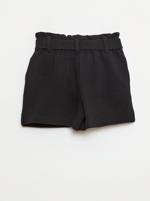 Short in milano con cintura - Kiabi