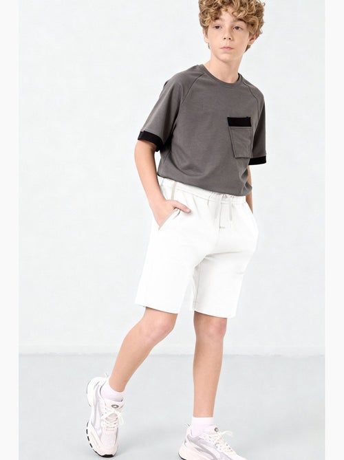 Short in misto cotone da indossare senza chiusura tommy - Kiabi