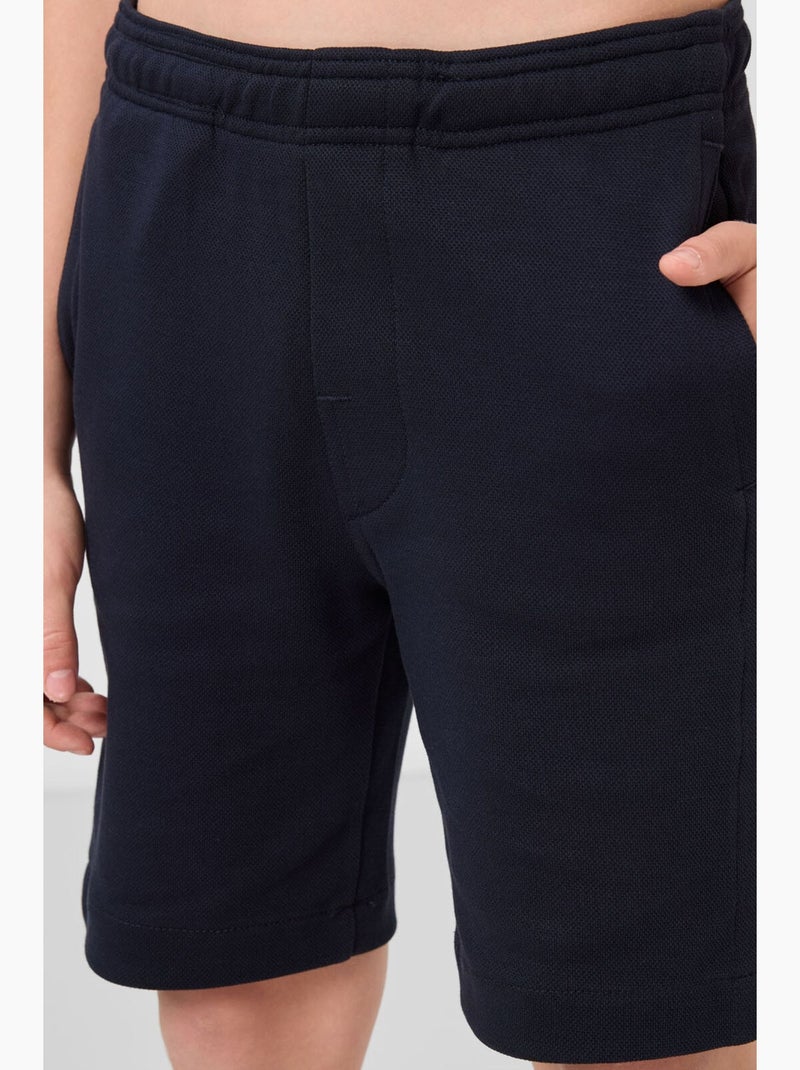 Short in misto cotone tommy Blu marino - Kiabi