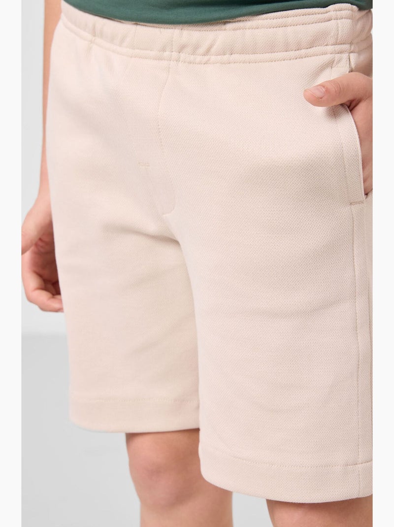 Short in misto cotone tommy Sabbia - Kiabi