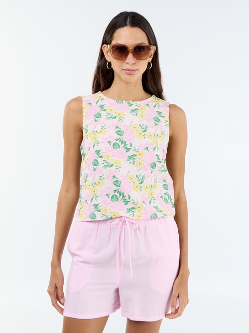 Short in misto lino - Kiabi Short in misto lino - Kiabi