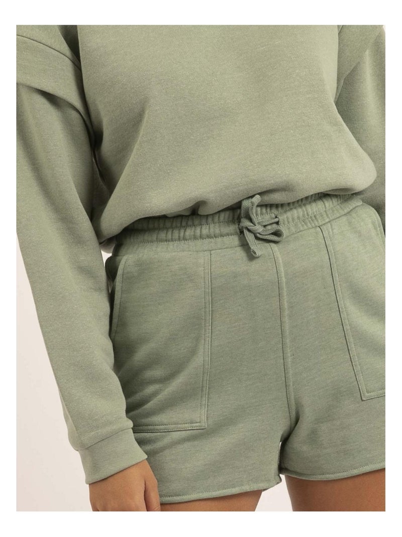 Short in pile XONARA Verde pistacchio - Kiabi