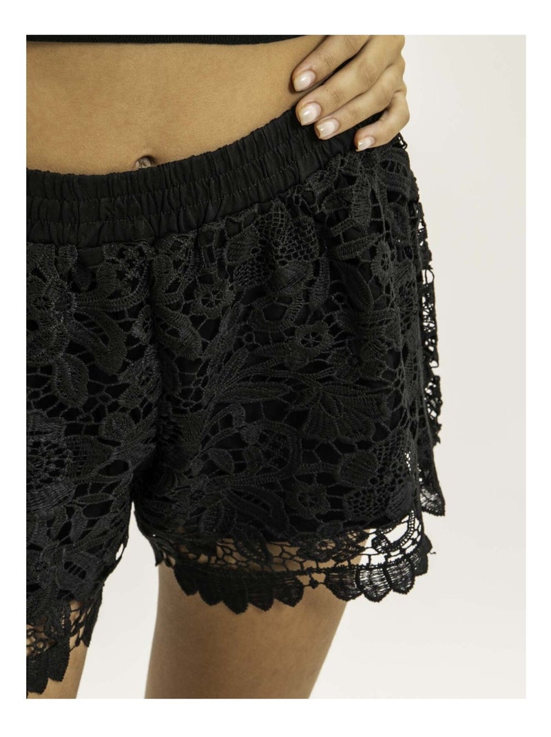 Short in pizzo XETAVIA Nero - Kiabi