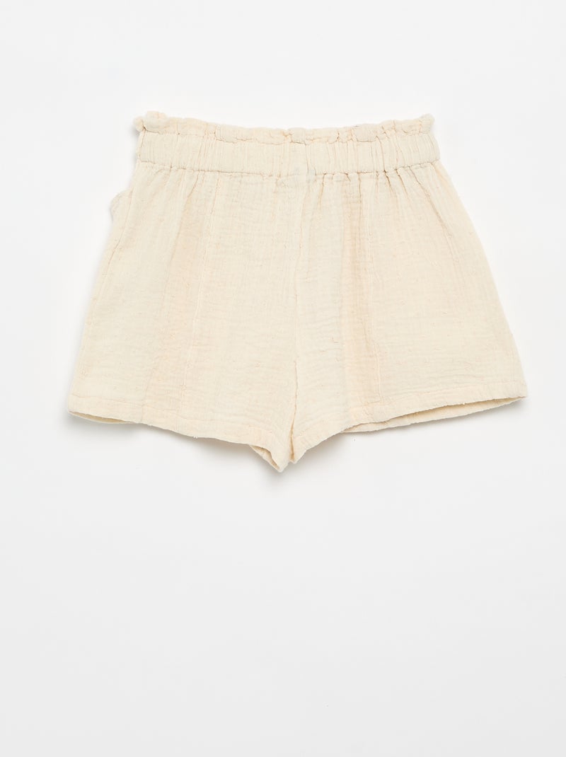 Short in tela Bianco - Kiabi