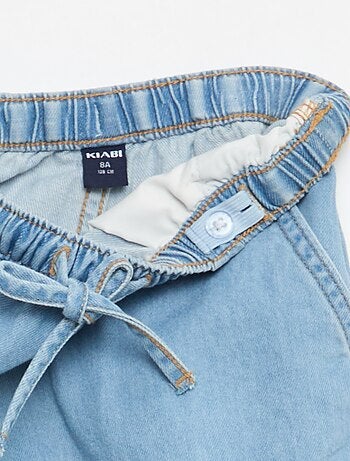 Short in twill tinta unita