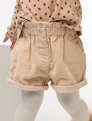 Short in velluto