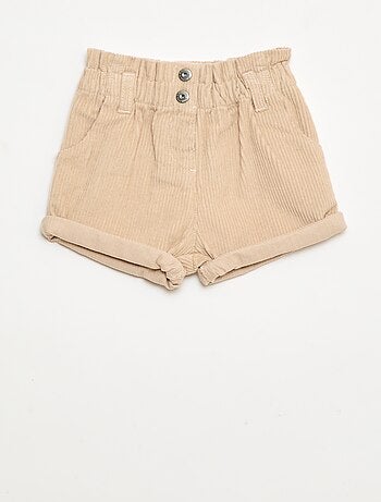 Short in velluto