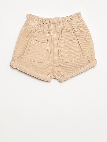 Short in velluto