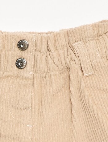 Short in velluto
