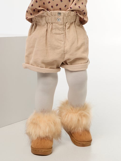 Short in velluto - Kiabi