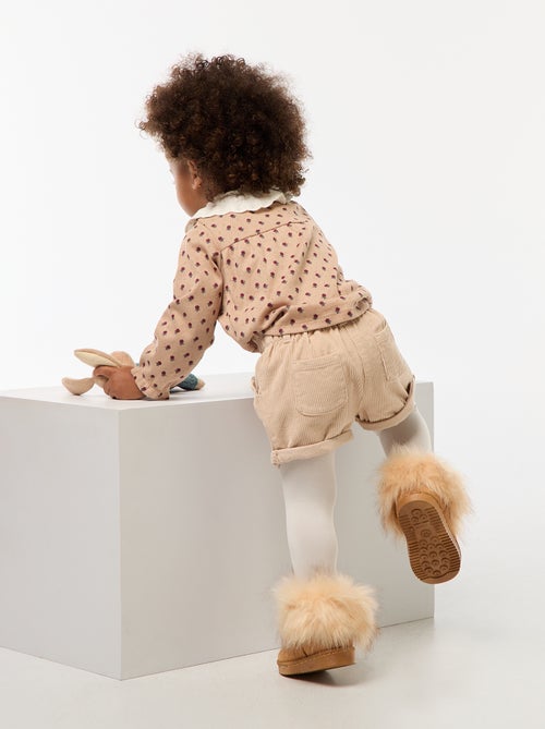 Short in velluto - Kiabi