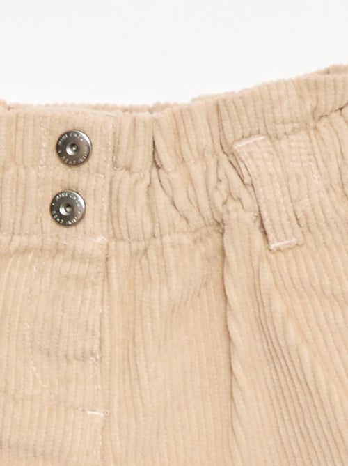 Short in velluto - Kiabi